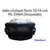 Rádio Cd Player Sonic 12/14 Cod Ml 23464 (bloqueado)