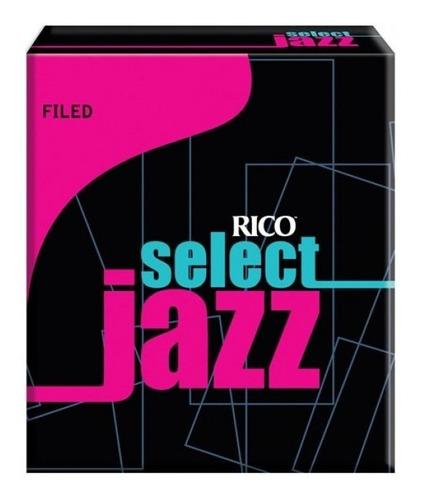 Caña Rico Select Jazz Para Saxofon Alto No.4 Suave