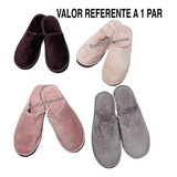 Chinelo De Quarto Pantufa Sapato Adulto Inverno Bem Quente