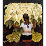 Pintura De Diamantes 5d Diy Arte Diego Rivera 40x50 Cm