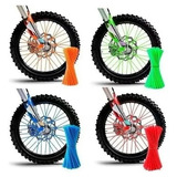 Cubre Rayos Moto Spoke Skins Varios Colores Tunning Bitemark