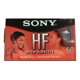 Cassettes Vírgenes Audio Sony Hf 60 Minutos Sin Usar