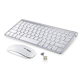 Teclado Y Ratón Inalámbricos Compatible Con iMac, Macbook, W