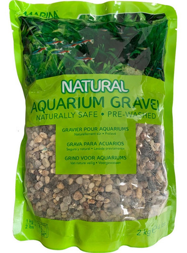 Marina Grava Natural Gris 2 Kg  - Envíos A Todo Chile