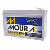 Bateria Estacionária Moura 12mva-9 Agm/vrla 12v/9ah