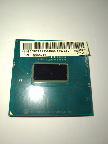 Microprocesador Notebook Intel Core I5-4300m 2,6 Ghz 04x4051