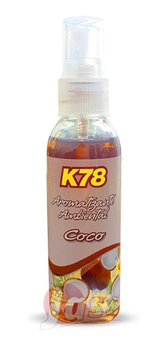 Perfume Aromatizante Auto Ambiente K78 75cc X Un Atomizador