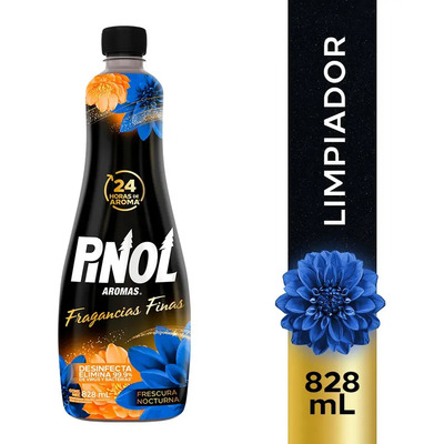 Limpiador Multiusos Pinol Aromas Fragancias Finas Frescura Nocturna 828ml | MercadoLibre