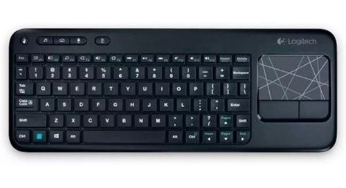 Teclado Logitech K400 Plus Usb Wireless Com Touch