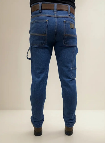 Calça Carpinteira Masculina Para Usar Com Bota Texana Botina