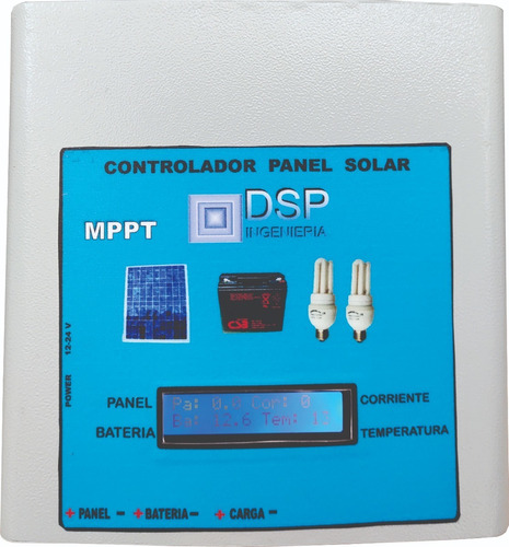 Regulador Controlador Carga  Bateria Panel Solar Mppt 40 Amp