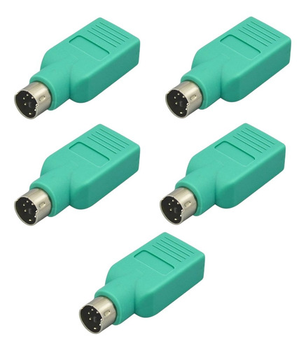 Adaptador Para Conector Cable Ps2 Macho A Usb Hembra Dinax