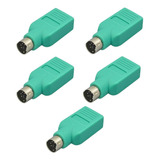 Adaptador Para Conector Cable Ps2 Macho A Usb Hembra Dinax
