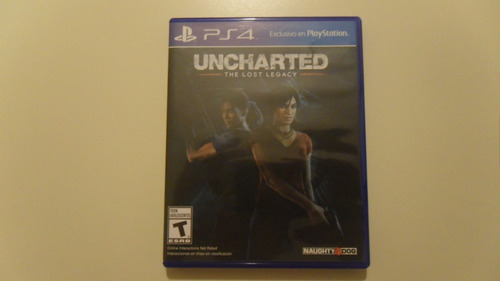 Uncharted,the Lost Legacy Ps4 I¡¡¡¡igual Que Nuevo¡¡¡¡