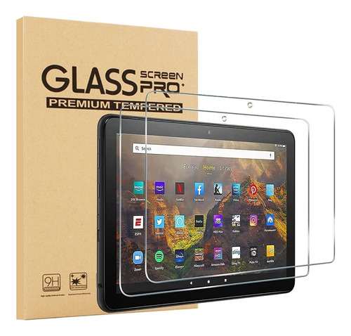 2 Micas Premium Cristal Para Amazon Fire Hd 10 2023