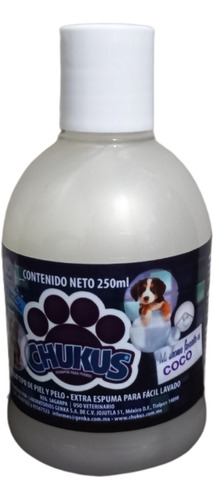 Shampoo Chukus Para Todo Tipo De Perro 250ml Varios/aromas