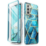 Funda 360 Samsung Galaxy S22 Plus Marmol Azul Oceano