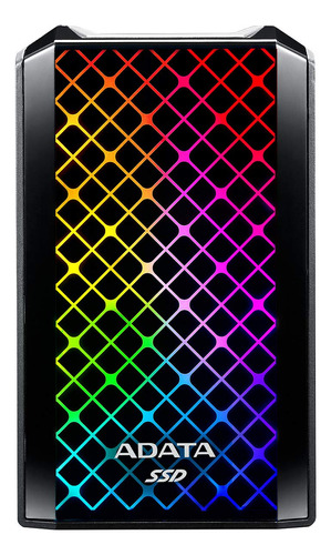 Adata Rgb Se900 2tb Usb3.2 Gen2x2 Tipo-c Transferencia Súp.