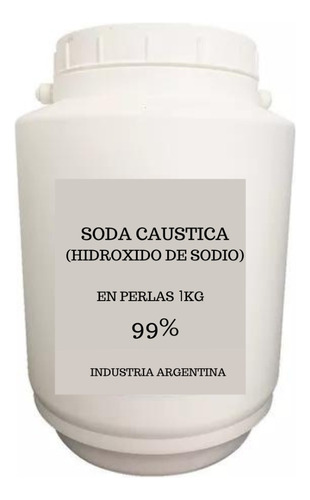 Hidróxido De Sodio (sod. Caustica) 1kg