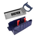 Caja Para Ingletes Bremen 7492 + Serrucho Costilla 3377