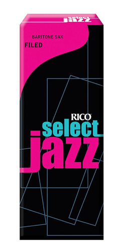 Cañas Rico Select Jazz Filed Para Saxo Baritono