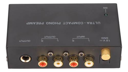Amplificador Fonógrafo Pp400 Phono Tocadiscos Preamplificado