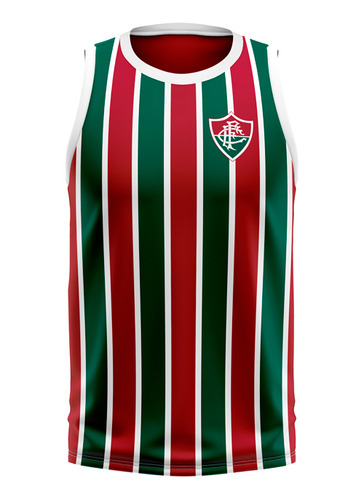 Camisa Regata Fluminense Blogging Tricolor Oficial Camiseta