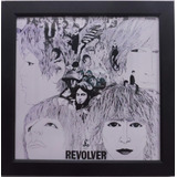 Quadro Lp The Beatles Revolver Quadro Capa Do Disco De Vinil