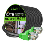 Gearit Cable Ethernet Cat6 Para Exteriores (250 Pies), Reves