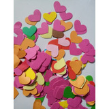 Troqueles 5cm Corazones En Cartulina Scrapbook 