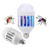 Lâmpada Luz Led 15 Watts Repelente Mata Mosquito Pernilongo