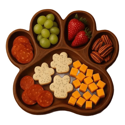 Bandeja Temática De Comida Sólida Para Perros, Cama De Perro
