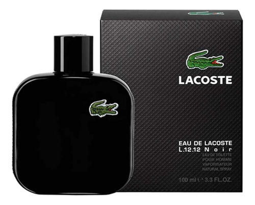 Lacoste L.12.12 Noir Edt 100ml Silk Perfumes Original