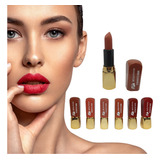 Kit 6 Labiales Mate  Nude - g a $1371