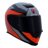 Casco Spartan Eagle Doble Visor Certificado Moto Mt Original