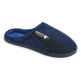 Pantufla Hombre Abierto Comodo Abrigado Importado Ld 270