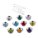 10 Piezas Anime Naruto Akatsuki Anillos Cosplay Ace Set