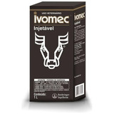 Ivomec 50ml Vermífugo P/ Bovinos, Suínos E Ovinos