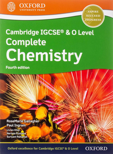 Cambridge Igcse & O Level Complete Chemistry : Student Book *4th Edition*