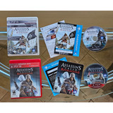 Playstation 3 Assassins Creed Revelations & Black Flag Lote