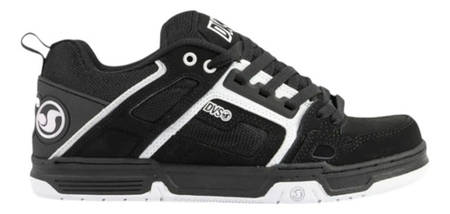 Zapatilla Dvs Modelo Comanche Negro Blanco !importada! | Envío gratis