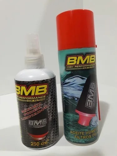 Kit De Limpieza Bmb Filter Aceite Foam Filter Y Cleaner Limp