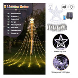 Decoración De Estrellas Navideñas Con Forma De Cascada, 350