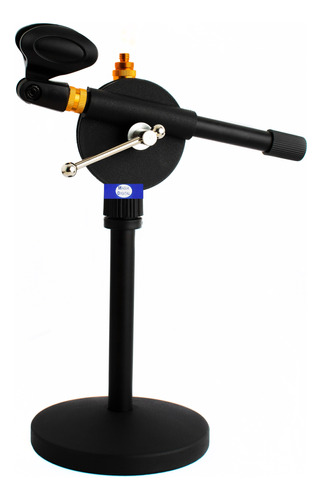 Pedestal  P/ Microfono C/ Boom Y Clip De Mesa Harden Kst-119