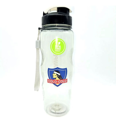 Botella De Agua 700 Ml Colo Colo Equipos Fanatikos Fútbol