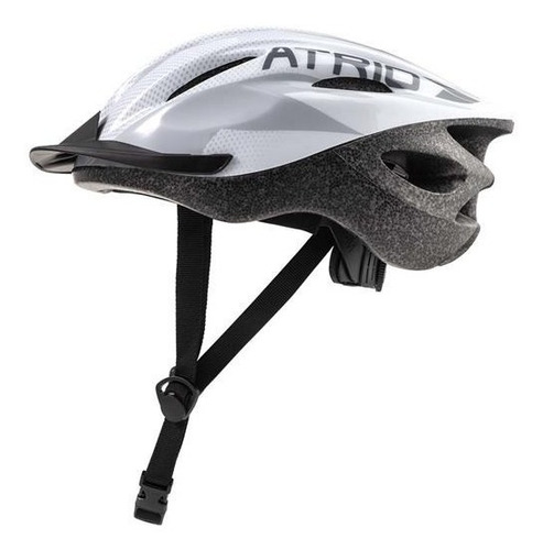 Capacete Ciclista Mtb 2.0 Atrio Bicicleta Bike Branco Cinza