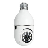 Câmera De Segurança Visão Noturna Lampada Smart Wifi Jt-8177