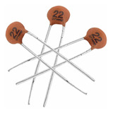 Kit De 15 Condensadores Capacitor Cerámico 22pf No Polar