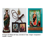 Imagen De La Virgen Del Milagro Hecha En Resina