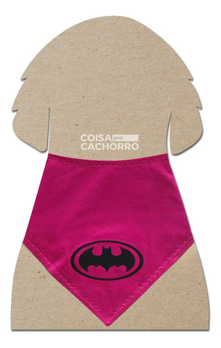 Bandana Para Cachorro Super Heróis Pets *batgirl* 